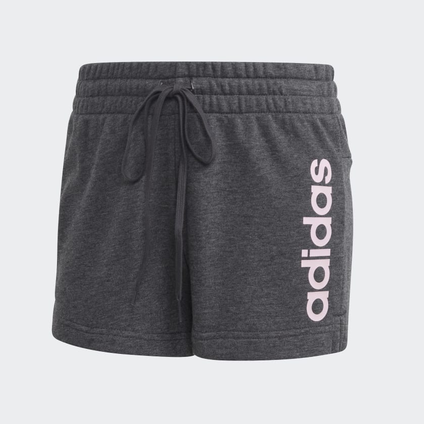 Grey adidas shorts hot sale womens