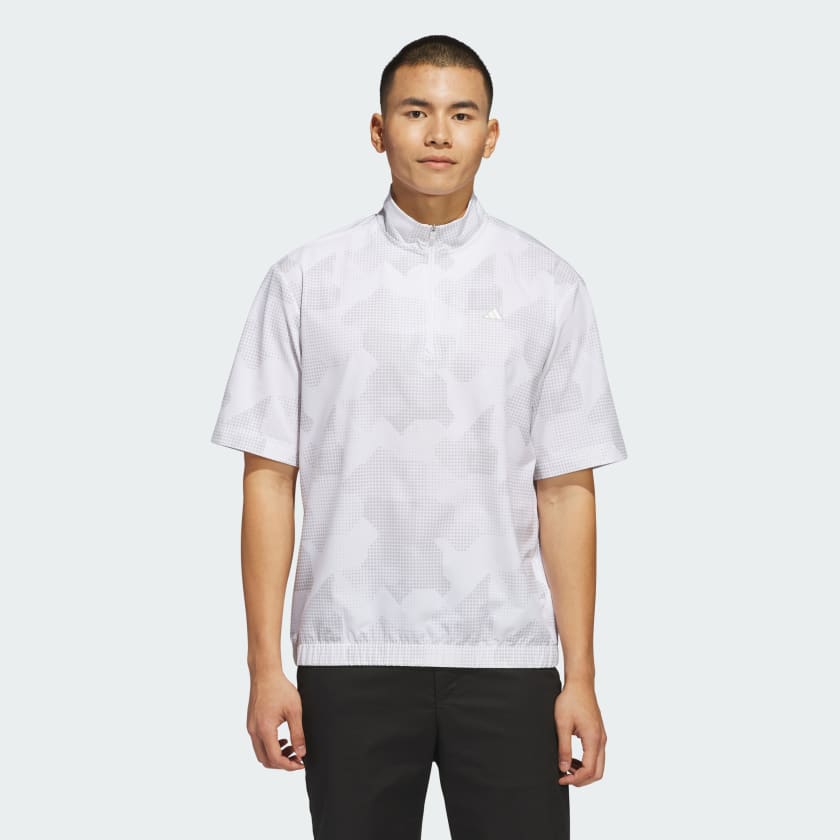 Short sleeve half zip pullover shop