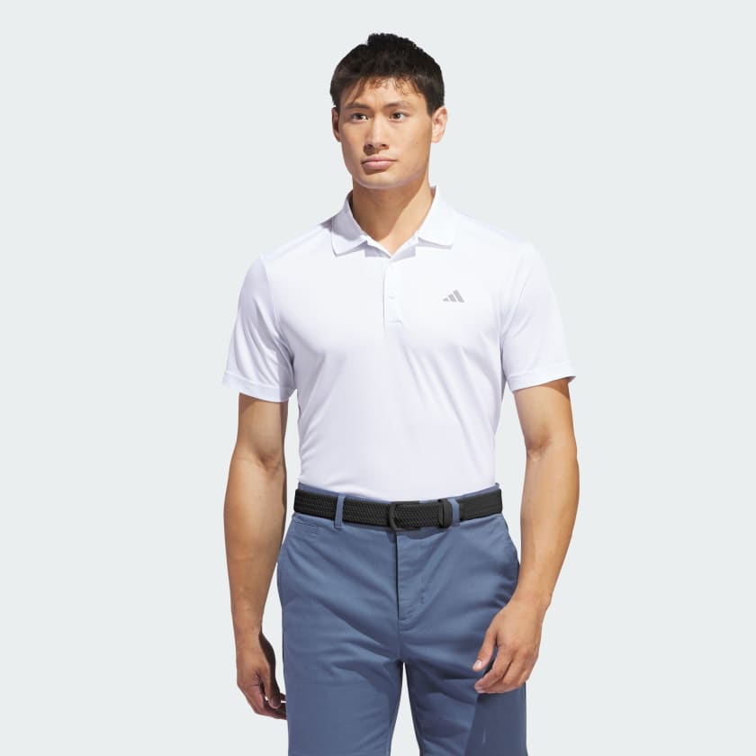 Polo sales adidas blanc