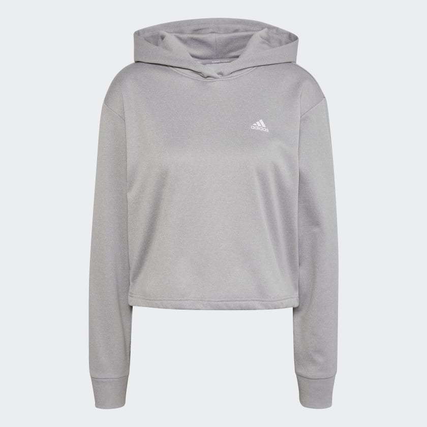 Felpa grigia adidas donna 2025