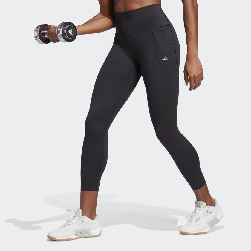 adidas Optime Training 7/8 Leggings - Black | Women's Training | US