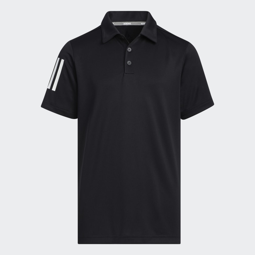Adidas 3 stripe golf shirt new arrivals