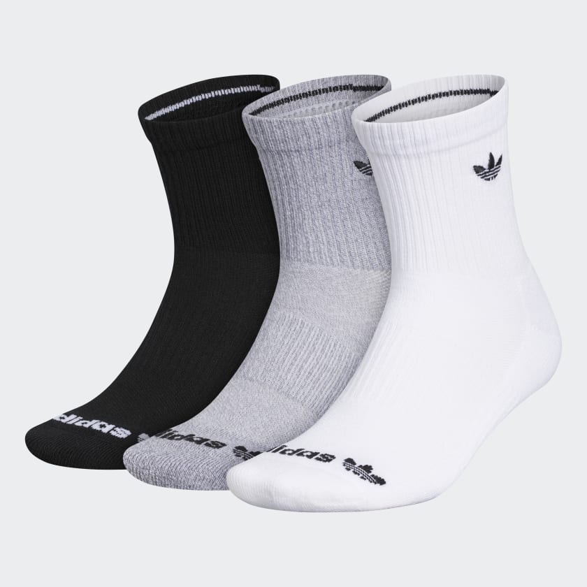 trefoil crew socks
