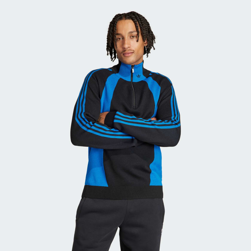 Adidas trui blauw outlet