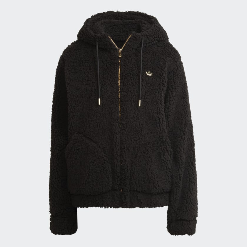 Adidas sherpa lined jacket online