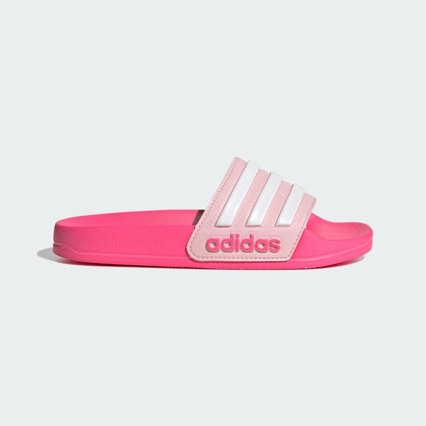 adidas ADILETTE SHOWER SLIDES - Pink | adidas Australia