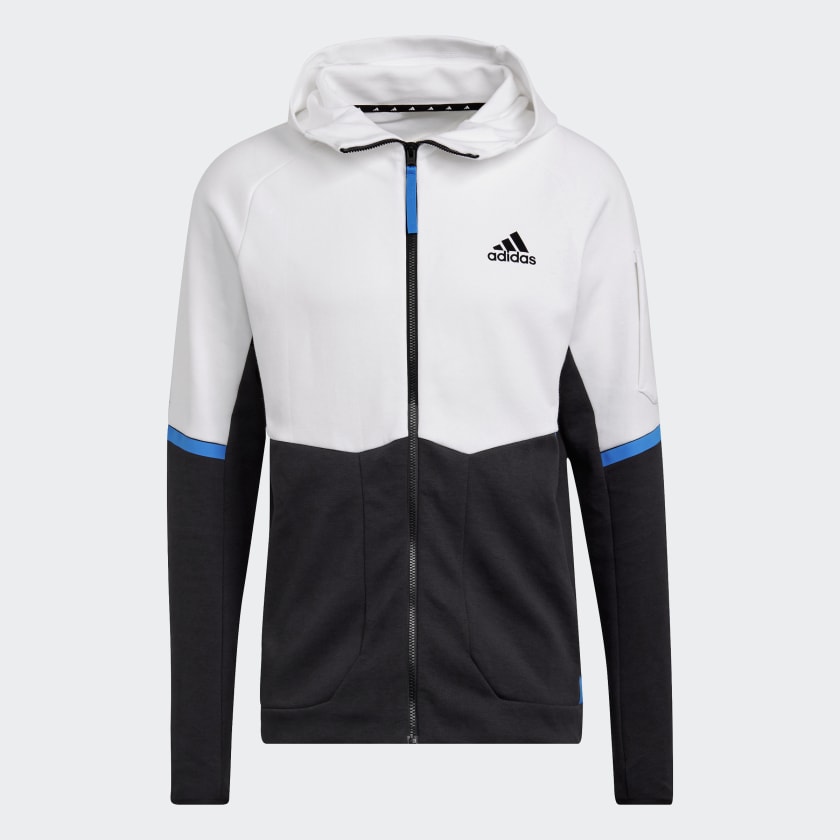 adidas Designed for Gameday Full Zip Jacket White adidas Thailand
