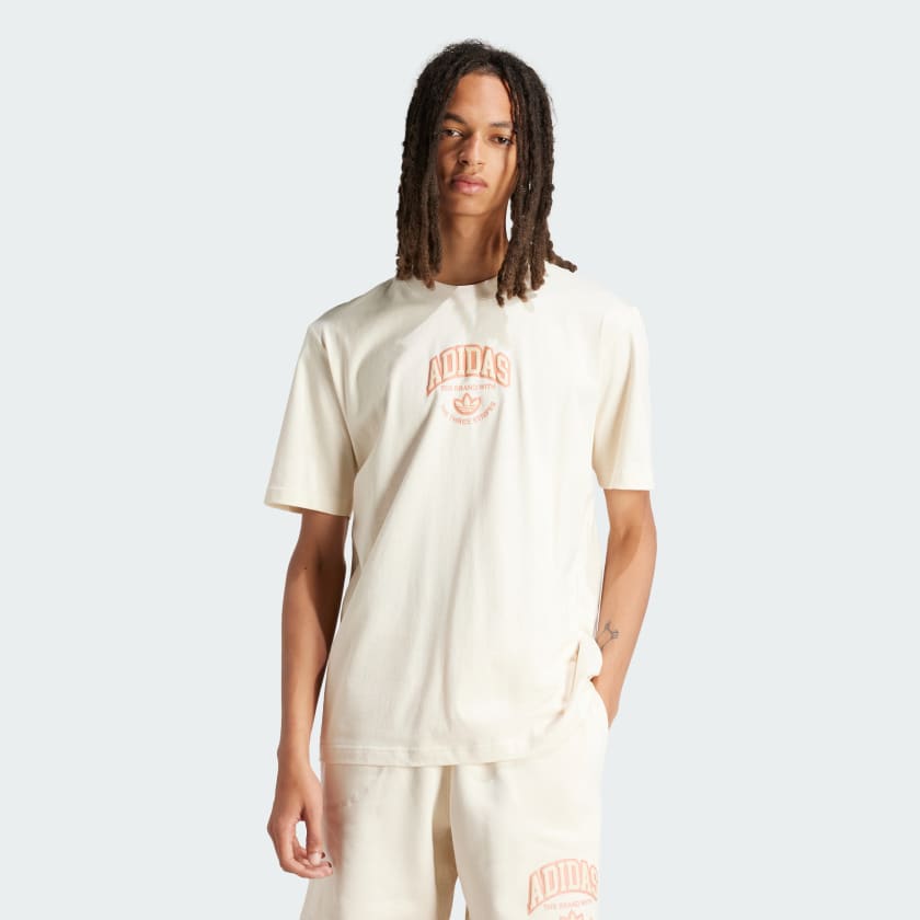 adidas VRCT Short Sleeve Tee White Free Shipping with adiClub adidas US