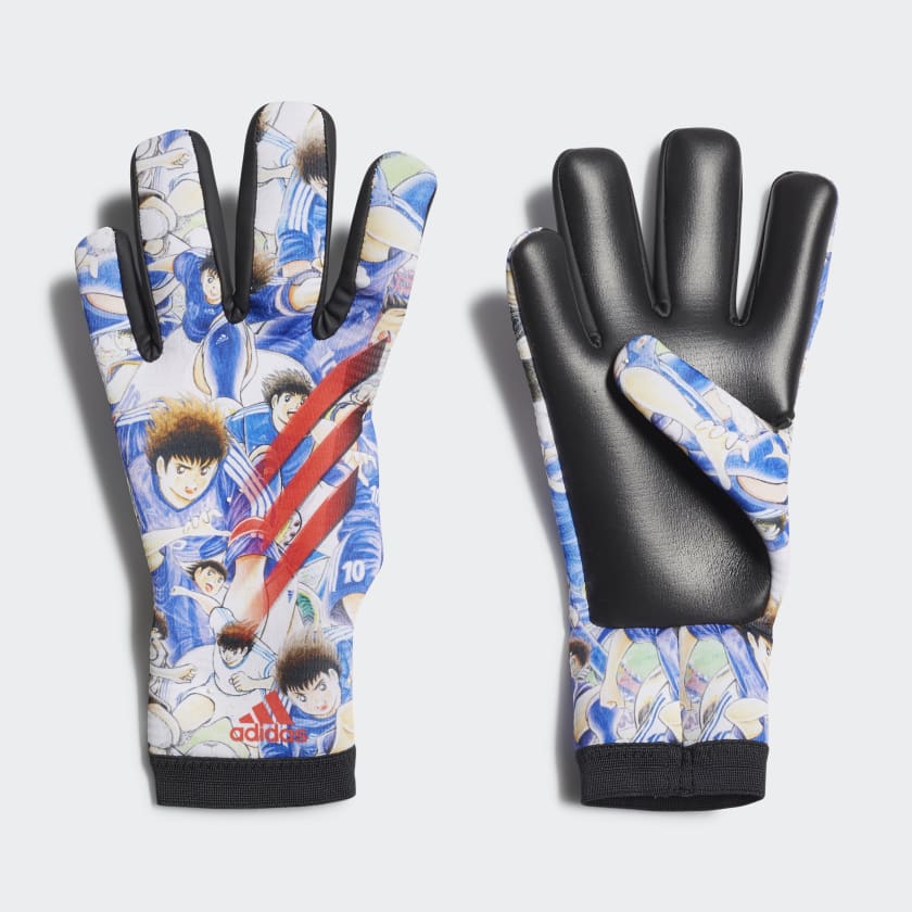 X Captain Tsubasa Goalkeeper Training Goalkeeper Gloves White adidas UK