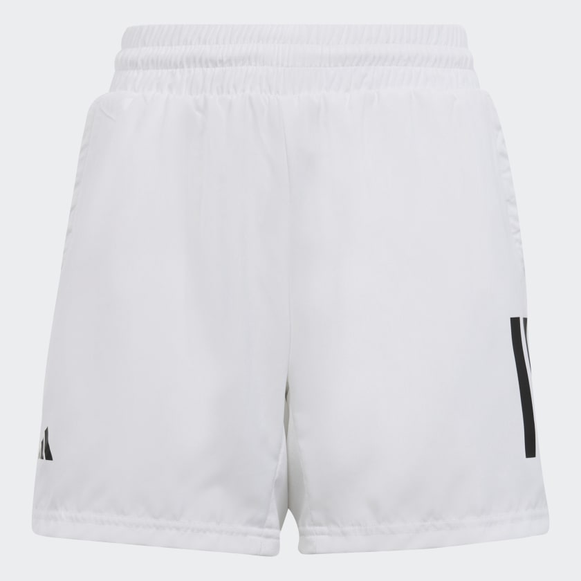 adidas Club Tennis 3-Stripes Shorts - White | Kids' Tennis | adidas US