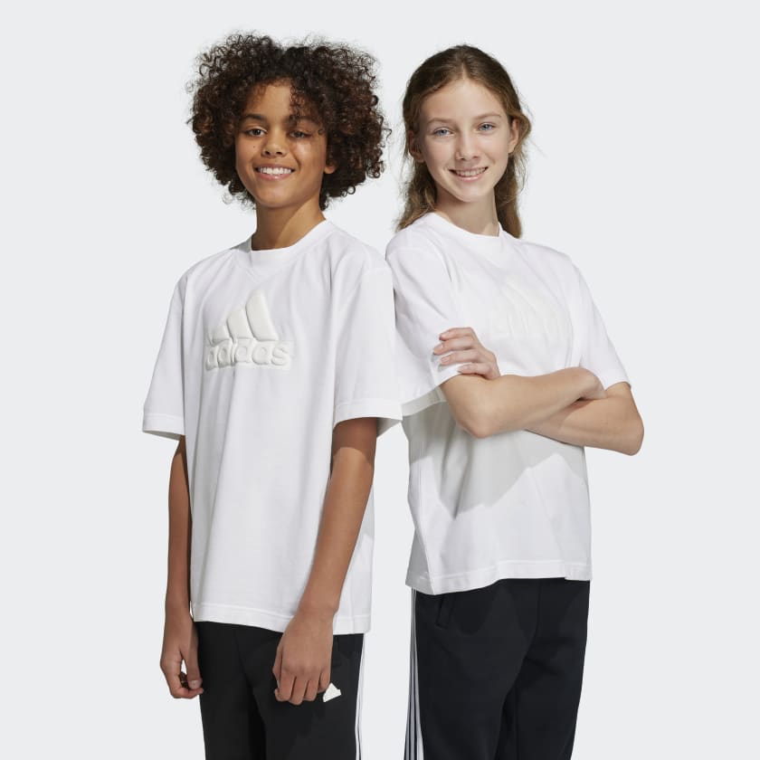 Polera Future Icons Logo Piqu Blanco adidas adidas Chile