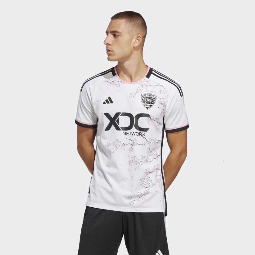 Adidas D.C. United 23u002F24 Away Authentic Jersey