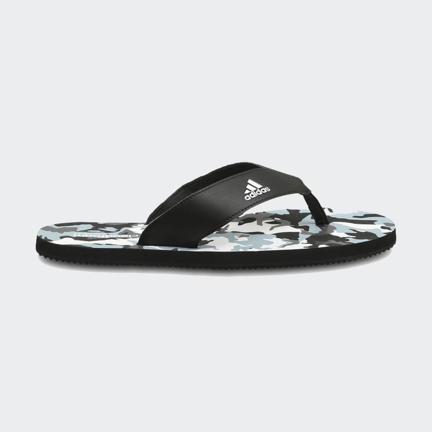Adidas cloudfoam sales slides men's black