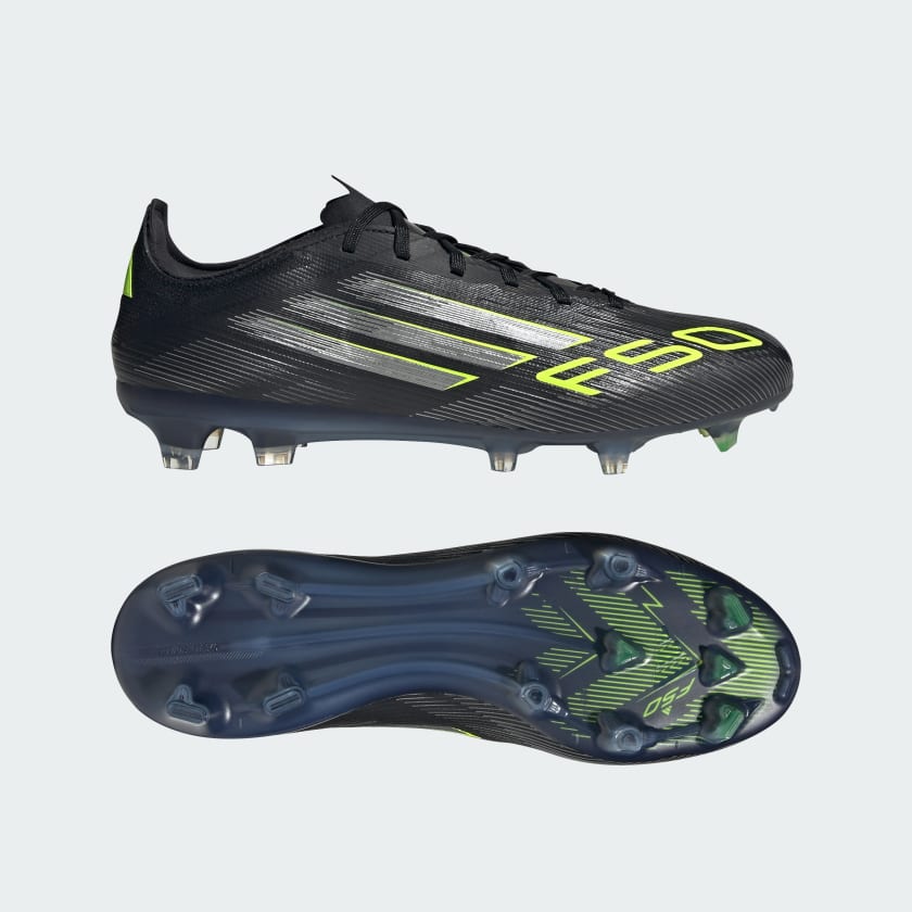 adidas F50 Pro Firm Ground Cleats - Black | Free Shipping