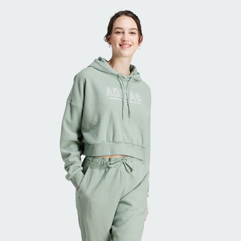 Moletom adidas deals verde agua