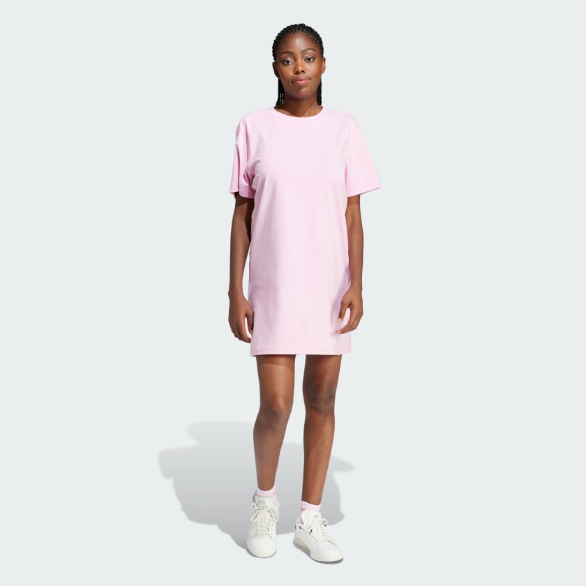 adidas Trefoil Dress - Pink | adidas Malaysia