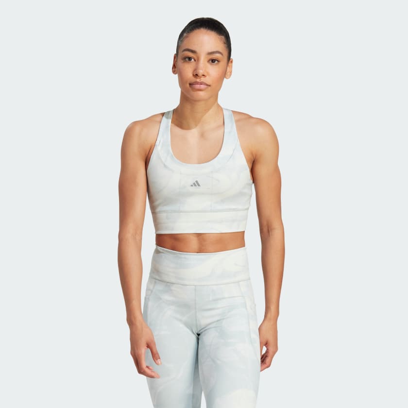 Adidas racerback sports bra clearance