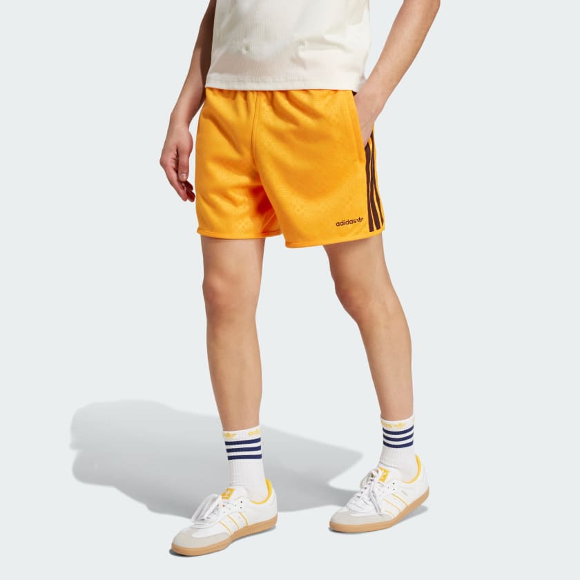 adidas 80s Embossed 3 Stripes Sprinter Shorts Orange adidas Philippines