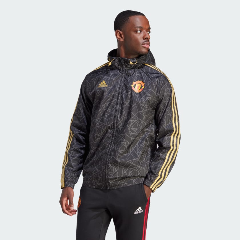 Manchester united windbreaker adidas shop