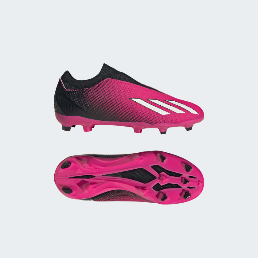 Graveren aflevering methaan ⚽️ adidas X Speedportal.3 Laceless Firm Ground Soccer Cleats - Pink | Kids'  Soccer | adidas US ⚽️