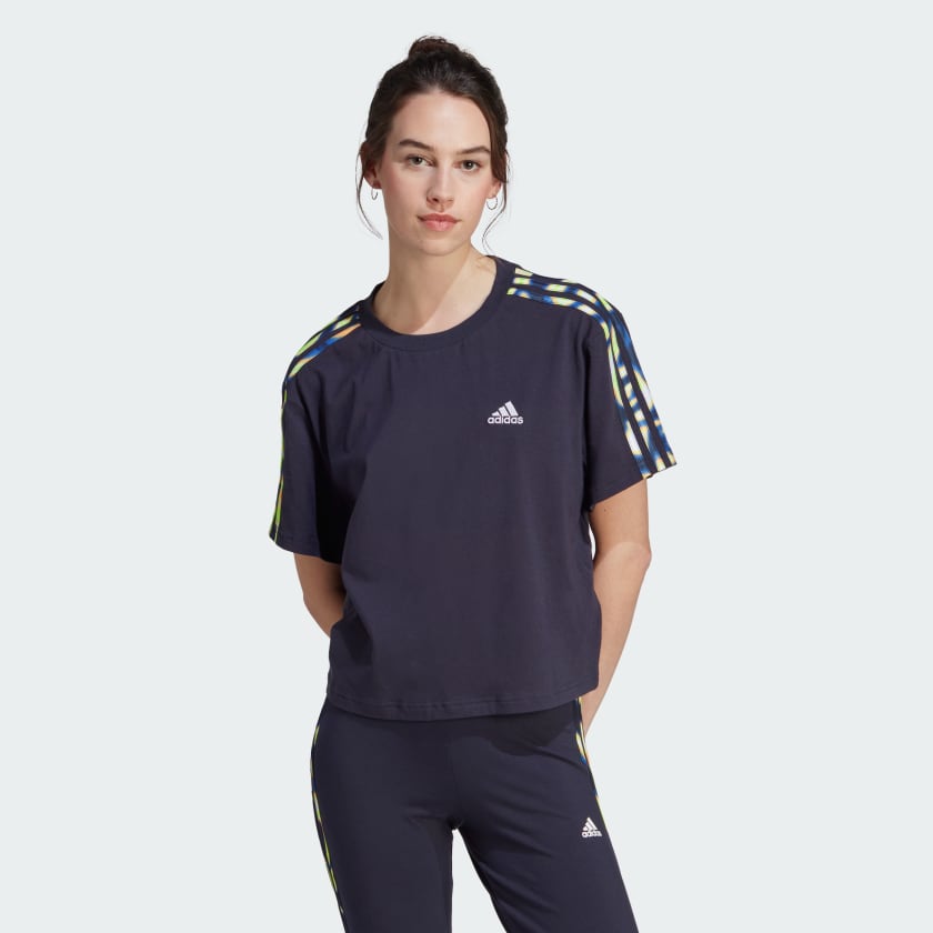 Blusas deals adidas cortas