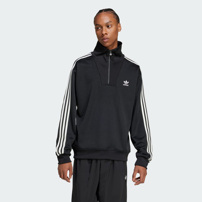 Adidas argyle track top top