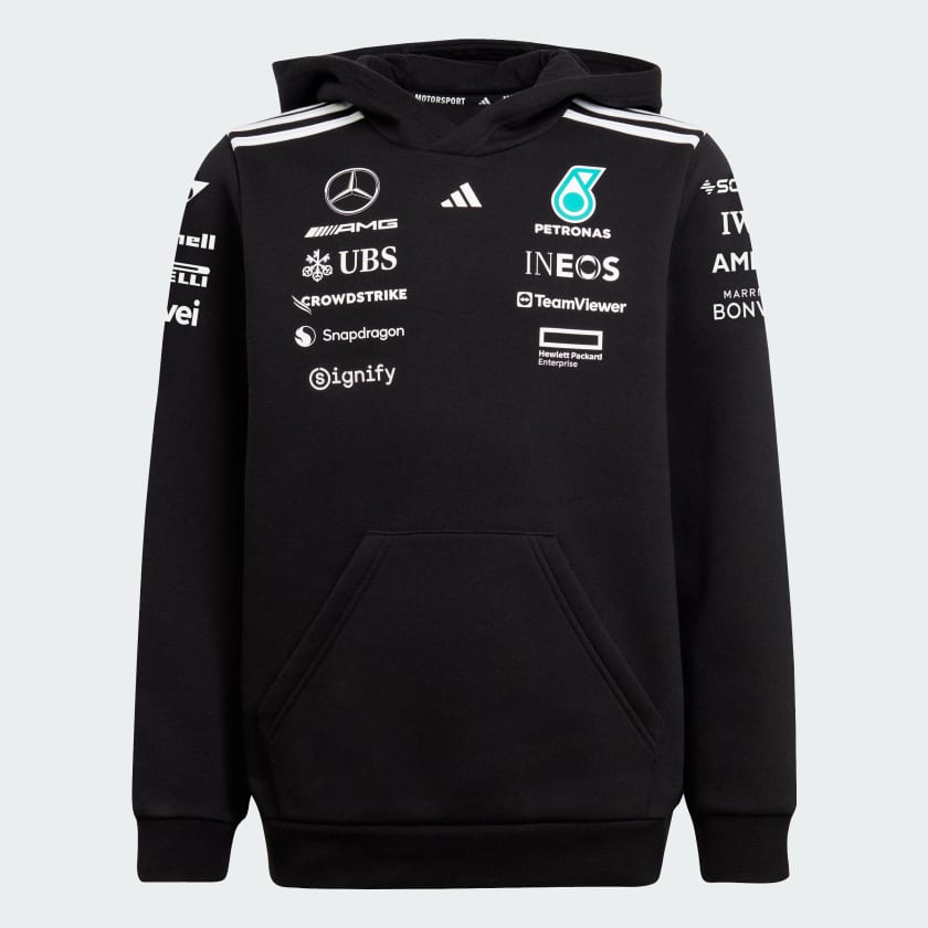 追跡便【adidas】Adidas X Mercedes Benz F1 DNA Full-ZipHoodie adidas MERCEDES - AMG PETRONAS FORMULA ONE TEAM DNA FULL ZIP