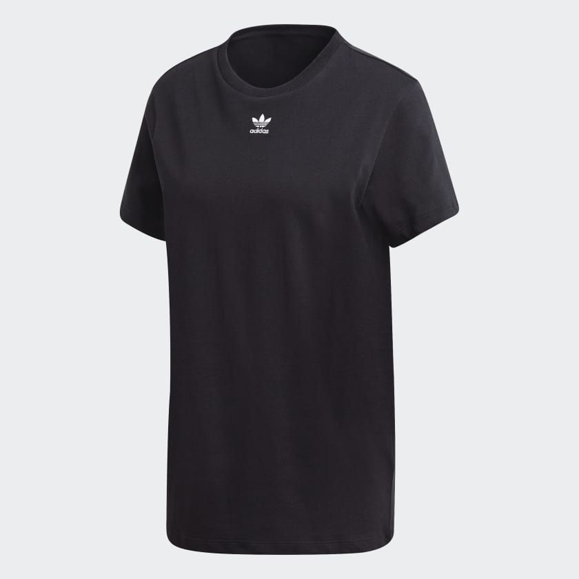 adidas Trefoil Essentials T-Shirt - Black | adidas UK