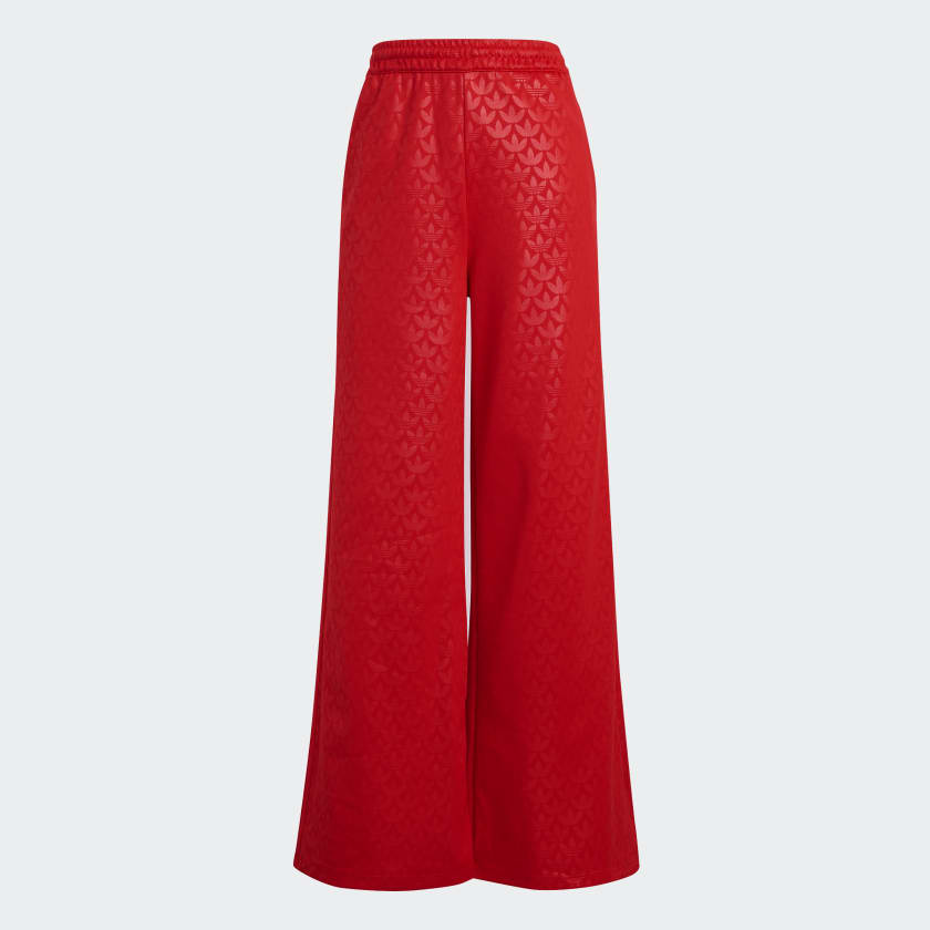 adidas Women s Lifestyle SST Track Pants Red Free Shipping with adiClub adidas US