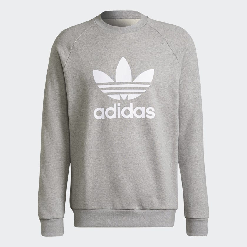 Blusa de shop moletom trefoil crewneck