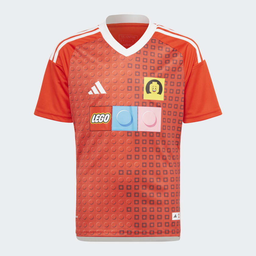Humedal temperatura Con fecha de Camiseta primera equipación adidas x LEGO® - Naranja adidas | adidas España