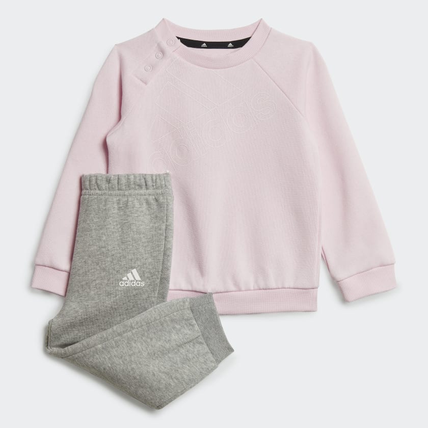 Mariscos Normal tenaz Sudadera y pantalón adidas Essentials Logo (Género neutro) - Rosa adidas |  adidas España