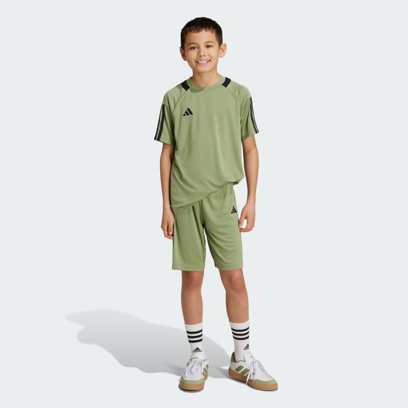 Childrens adidas shorts and shirt cheap