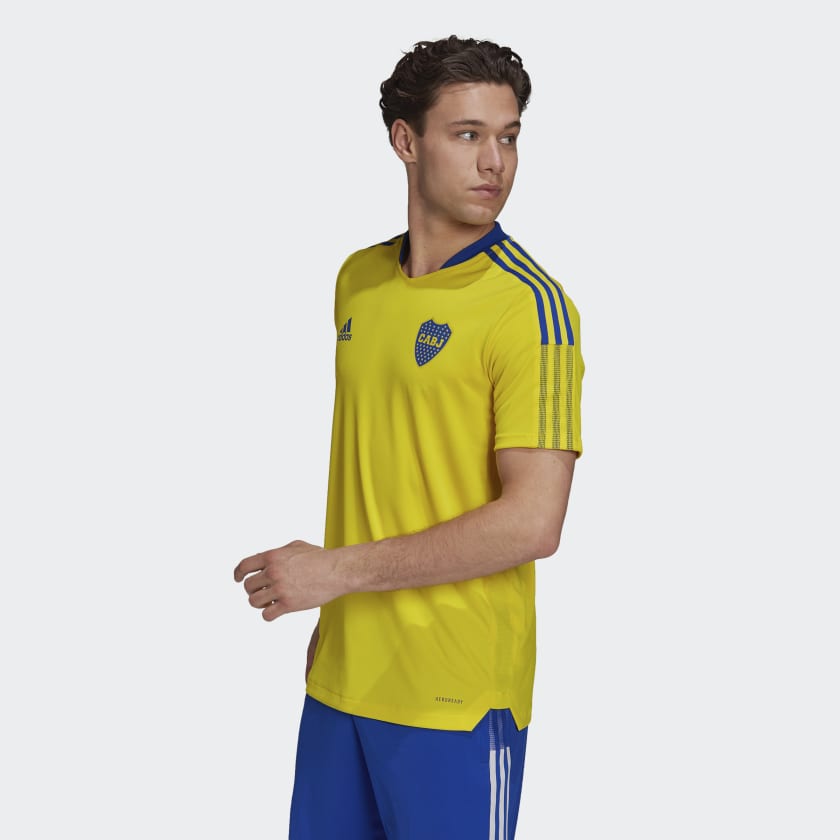 adidas Camiseta de Entrenamiento Tiro Boca Juniors - Amarillo | adidas