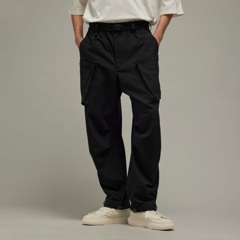 Y-3 Quilted Pants - Black - Due West
