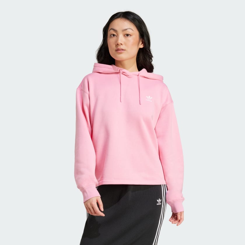 Adidas rose logo w hoodie outlet