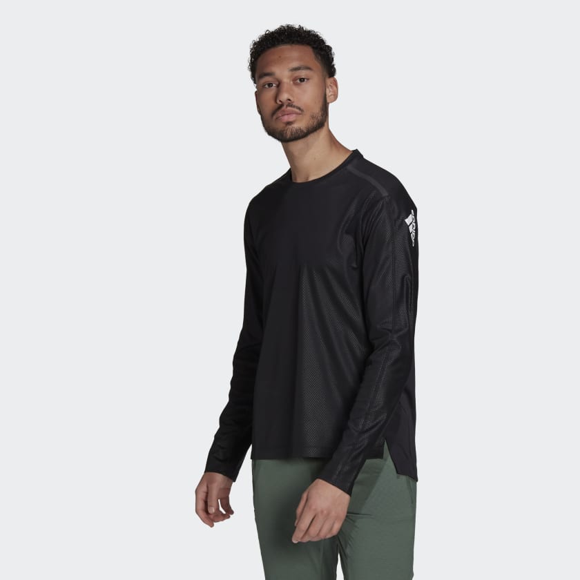 Adidas long sleeve workout shirt hotsell