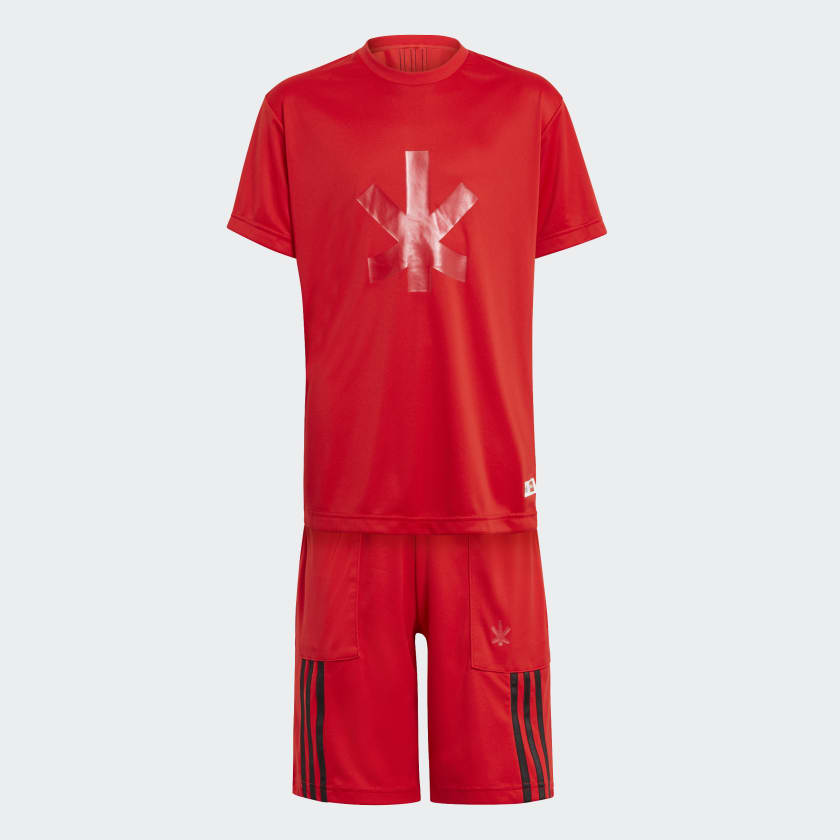 adidas x LEGO NINJAGO Kai Set Red adidas New Zealand
