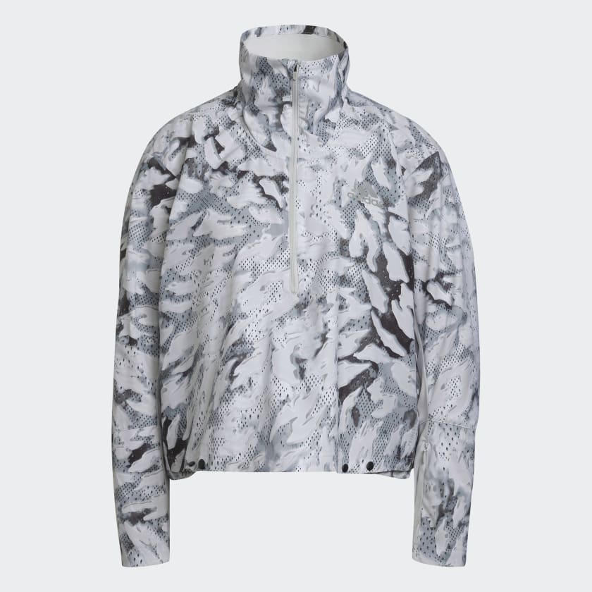 adidas Fast Graphic Primeblue Jacket Grey adidas Canada