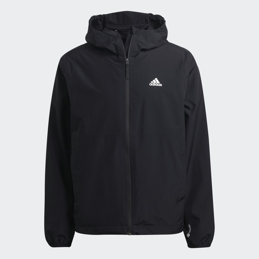 Giacca Essentials RAIN.RDY Nero adidas adidas Italia