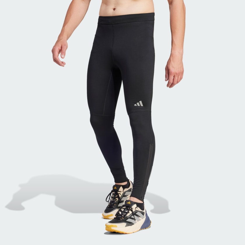 adidas Ultimate Running Conquer the Elements AEROREADY Warming Leggings -  Black | Men\'s Running | adidas US