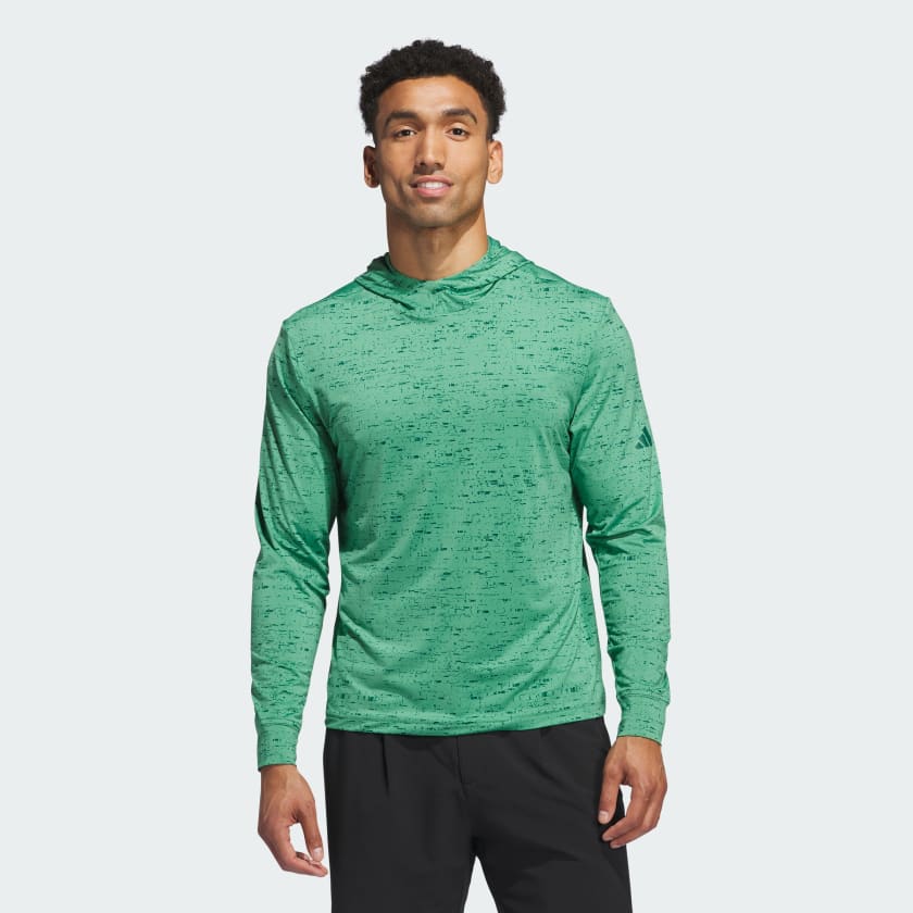 adidas Core Printed Lightweight Hoodie Green Free Shipping with adiClub adidas US