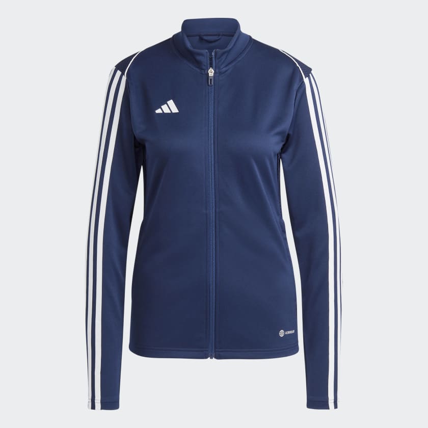Women s Tiro 23 League Training Soccer Jacket Blue Free Shipping with adiClub adidas CA