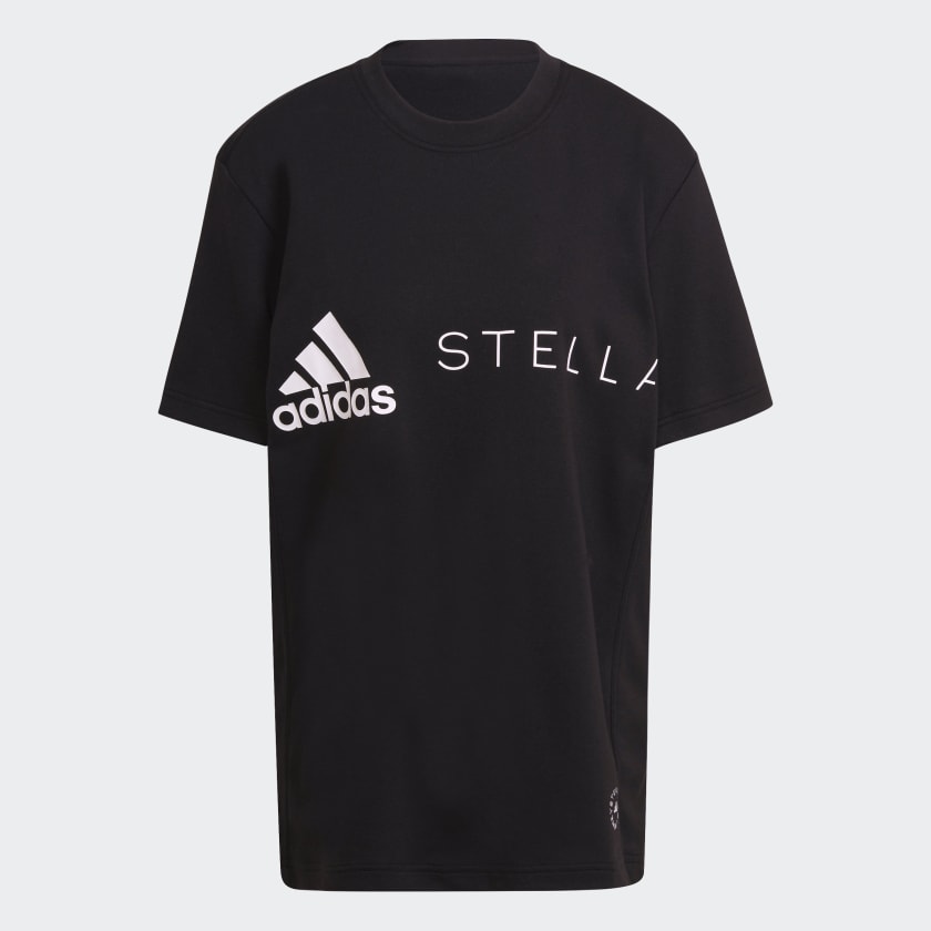 adidas by Stella McCartney Logo Tee - Black
