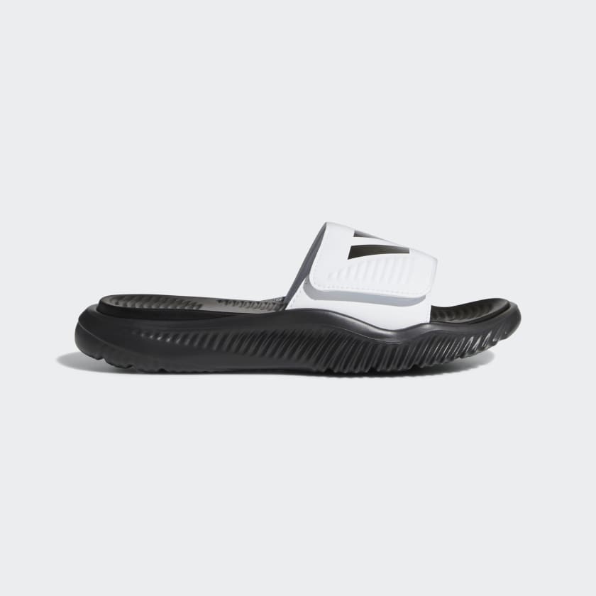 Adidas alphabounce basketball slides men's discount