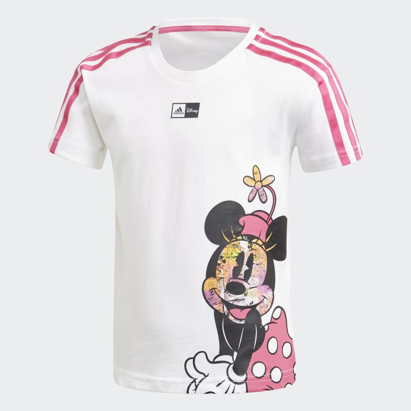 Camiseta Disney Minnie Mouse Branco adidas adidas Brasil
