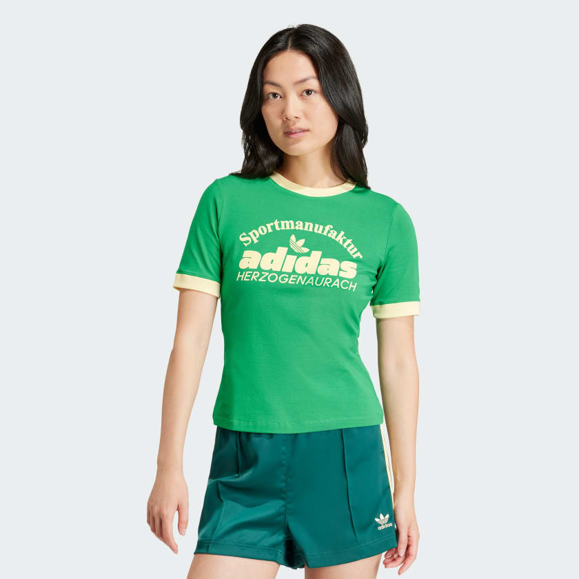 Retro adidas tee top