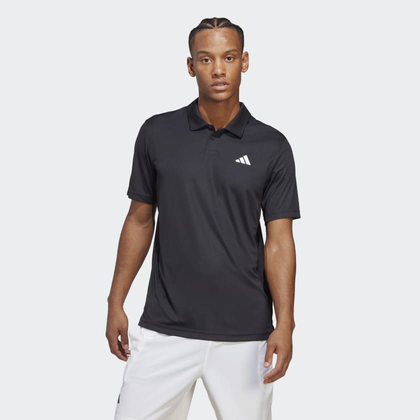 adidas Club Tennis Polo Shirt - Black | adidas UK