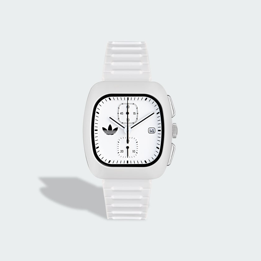 adidas Retro Wave Two Chrono Uhr WeiB adidas Deutschland