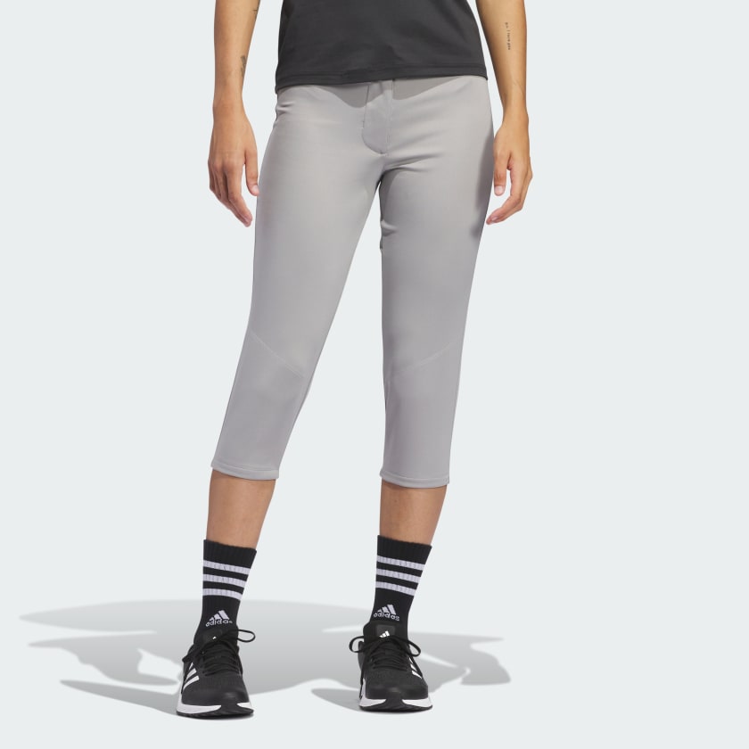 adidas, Pants & Jumpsuits, Adidas Climalite Leggings Grey Cropped  Climalite Athletic Small